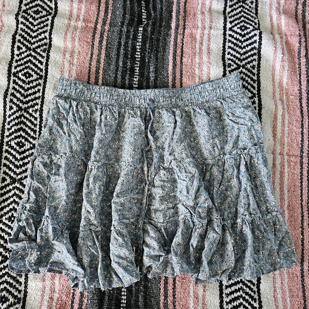 Allegra K Floral Skirt
